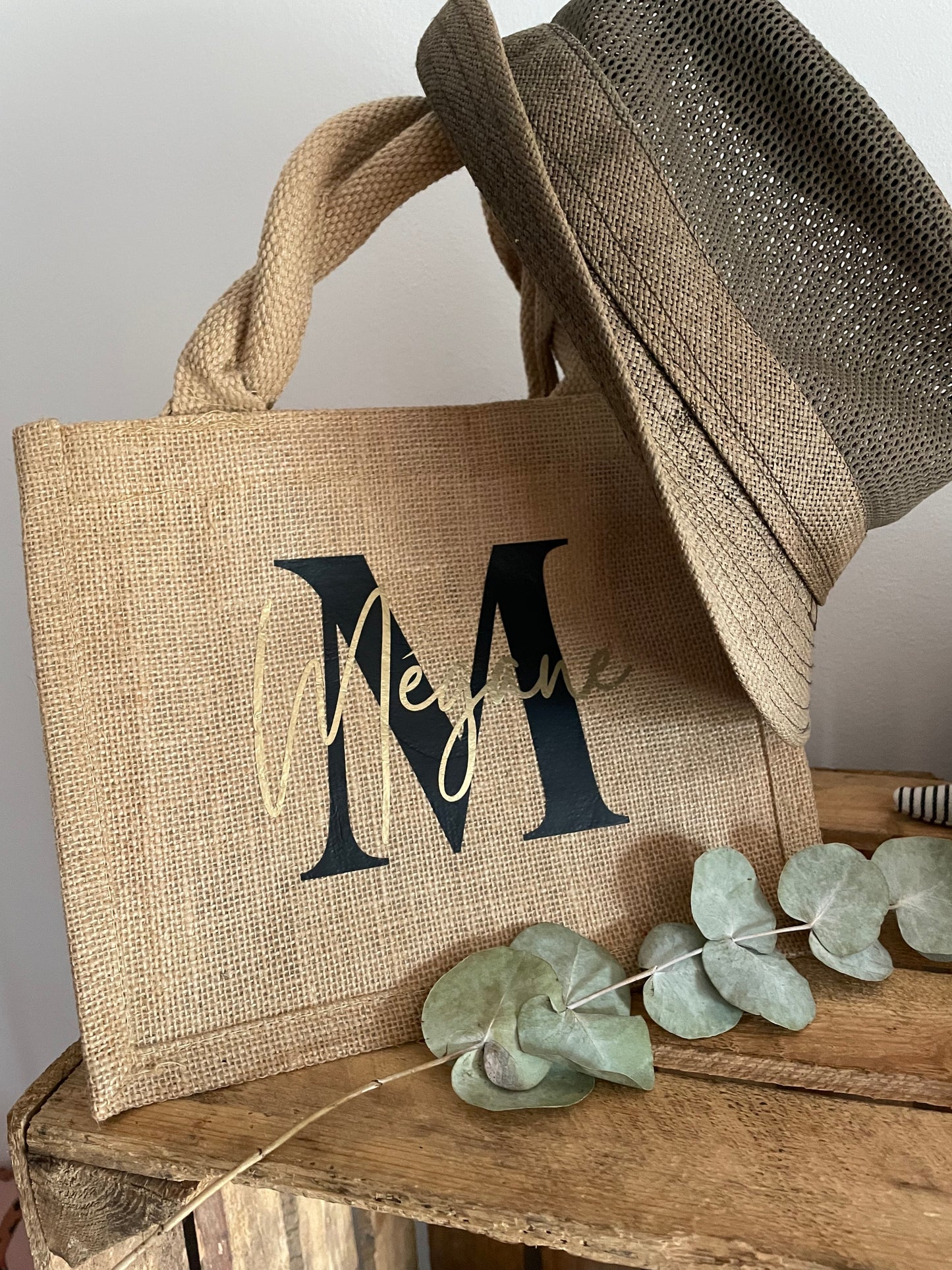 Le sac en toile de jute-Small