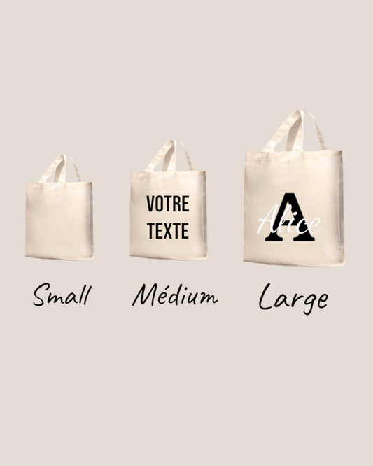 Le tote bag personnalisé-LARGE